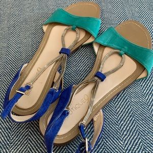 Saks | Boutique 9 Sandals | Size 7.5 | Leather